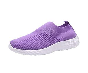 Yowablo Chaussures Femmes Outdoor Mesh Casual Slip on Semelles Confortables Running Chaussures de Sport