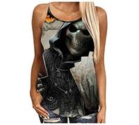 Yowablo Cross Backless Summer Womens Strap Top Sleeveless Tank Personnalisé Sexy Imprimé Women's Blouse Chemise Rayée