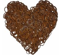 Yowamho 900 elastique Café avec 24 S-clips et 1 petit crochet, élastiques pour bracelets.