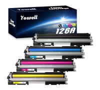 Yowell 126A CE310A Toner Compatible avec HP CE310A CE311A CE312A CE313A