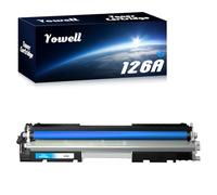 Yowell 126A CE311A Toner Compatible avec HP 126A Cyan CE311A pour HP LaserJet Pro 100 Color MFP M175 M175A M175nw M176 M176FN M177 M177FW M275 M275NW
