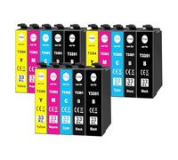 Yowell 15x 33XL Cartouches d'encre Compatibles avec Epson 33XL 33 XL pour Epson Expression Premium XP-530 XP-540 XP-7100 XP-900 XP-630 XP-635 XP-640 XP-645 XP-830
