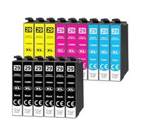 Yowell 15x Cartouches d'encre 29XL compatibles avec Epson 29 29XL Multipack pour Expression Home XP-342 XP-332 XP-345 XP-442 XP-445 XP-432 XP-245 XP-235 XP-335 XP-435 XP-247