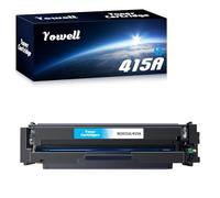 Yowell 1x 415A Toner Cyan avec Puce Compatible avec HP 415A Toner Cyan W2031A pour Toner HP Color LaserJet Pro MFP M479fdw M479fnw M479dw M479fdn M454dw M454dn