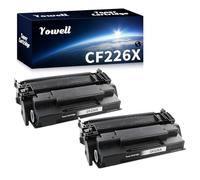 Yowell 2X 26X Toner Compatibles avec HP 26X 26A CF226X CF226A