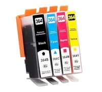 Yowell 364XL Cartucce Compatibili per 364 364 XL per Photosmart 5520 5510 5520 5524 Deskjet 3520 Officejet 4622 4622, 5510 5520 5524 6520 5515 7520