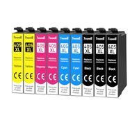 Yowell 405XL Multipack Compatible pour Epson 405 XL 405XL pour Cartouches Epson Workforce Pro WF-3820 WF-3825 WF-4820 WF-4825 WF-7310 WF-7830 WF-7835 WF-7840 (9 Pack)