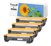 Yowell 4X Toner Compatibles avec Brother TN1050 TN-1050