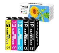 Yowell 5X Cartouches d'encre Compatibles avec Epson 603XL | pour Expression Home XP-3105 XP-2100 XP-2105 XP-4100 XP-4105 Workforce WF-2830 WF-2810 WF-2835 WF-2850