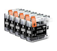 Yowell LC123XL Noir Cartouche Compatible pour Brother LC123BK LC123XL Noir pour Cartouche Brother MFC-J4410DW MFC-J470DW MFC-J6520DW MFC-J6920DW DCP-J4110DW MFC-J6720DW DCP-J552DW (5 LC-123BK)