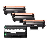 Yowell Lot de 3 toners TN2420 et 1 tambour DR2400 compatibles avec Brother TN-2420 TN2410 TN-2410 pour Brother MFC L2710DW HL-L2350DW MFC-L2710DN HL-2310D DCP-L2530DW MFC-L2730DW