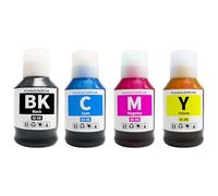 Yowell Lot de 4 cartouches d'encre GI-56 compatibles avec Canon GI-56 GI-56BK GI-56C GI-56Y GI-56M pour Maxify GX3050 GX4050 GX5050 GX6050 GX7050