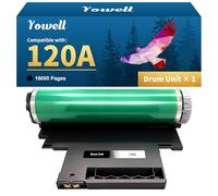 Yowell Tambour 120A compatible avec HP 120A W1120A Tambour d'image pour unité d'image HP Color Laser MFP 179fwg 179fnw 178nwg 178nw Color Laser 150nw 150a 150w