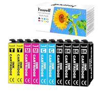 Yowell XP3200 XP2200 Cartouche Compatibles avec Epson Expression Home XP-2200 XP-2205 XP-3200 XP-3205 XP-4200 XP-4205, Workforce WF-2910 WF-2935 WF-2950, 4X Noir, 2X Cyan, 2X Magenta, 2X Jaune