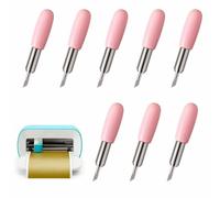 Yowfond 8 PCS Lames de Coupe 30° en Carbure pour Cricut Joy, Lames de Remplacement Compatibles, Accessoires pour Machine de Découpe
