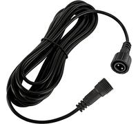 yowin Rallonge Guirlande 3M/9.8FT Rallonge Électrique, 2 Broches Prolongateur IP65 Étanche Connecteurs pour Éclairage de Noël Extérieur, Sapin Lumineuse, Rideau Lumineux