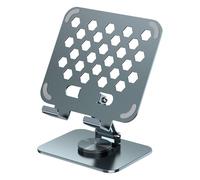 YOWOLF Support de tablette rotatif à 360° avec pied réglable pour dessin compatible avec iPad Pro/Air/Mini et tablettes Samsung A9/S9, en acier inoxydable (vert)