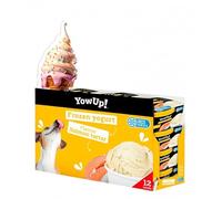 YowUp! Glace pour chiens saveur saumon 12 unités. Snack naturel et sain | sans lactose, Chuche pour chien, friandises pour chiens - pour chiots et chiens adultes
