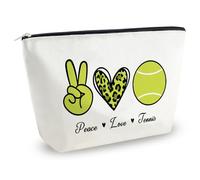 Yoxiumi Cadeaux sur le thème du sport pour femmes, athlètes, entraîneurs, trousses de maquillage uniques et accessoires pour les amateurs de bowling, pickleball, baseball, basket-ball, volleyball et