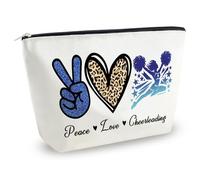 Yoxiumi Cadeaux sur le thème du sport pour femmes, athlètes, entraîneurs, trousses de maquillage uniques et accessoires pour les amateurs de bowling, pickleball, baseball, basket-ball, volleyball et