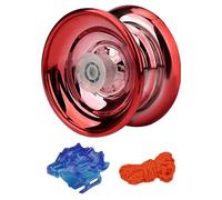 YOY O Metal YOY O pour enfants débutants avancés YOY O joueurs Mqs903 (rouge, B)
