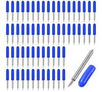 YOYEAH Pack 60 Lames de Remplacement 60° pour Cricut Explore Air/Maker/Expression - Capuchon Bleu