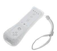 YOYIAG Manette de Wii Télécommande Wii Manette pour Wii avec Coque en Silicone, Compatibles Contrôleur de Jeu, Controleur de Mouvement à Distance, Contrôleur Wii Télécommande Controller (Blanche)