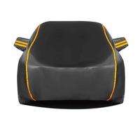YOYIFA Couverture De Voiture pour BMW i7 xDrive60 M Sport, Tous Temps, avec Bande réfléchissante, Neige, Soleil, poussière, Protection UV(Black)