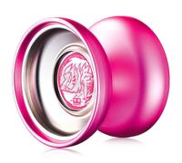 Yoyo-Anneau En Métal Incrusté De Rose Et De Rose Pour Garçon,Anneau En Métal Réactif,Yobalance Professionnel,Stabilisation,Cadeau De Noël Compétitif - Type Rose