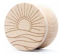 YoyoFactory Boho Yo-Yo (idéal pour Apprendre des Tours de yoyo, en Bois, Produit localement dans l'UE, livré avec de la Ficelle)