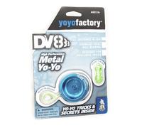 YoyoFactory DV888 Yo-yo - Bleu (Idéal pour Les débutants, Roulement à Billes Rapide en Métal, Ficelle Et Instructions Incluses)