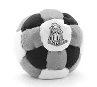 YoYo Factory Footbag - Gris/Noir (26 Panneaux Freestyle Foot Bag, du Débutant Au Professionnel)