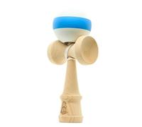 YoYo Factory Kendama - Blanc/Bleu (Jouet Traditionnel Japonais, du Débutant Au Professionnel)