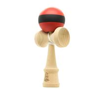 YoYo Factory Kendama - Rouge/Noir (Jouet Traditionnel Japonais, du Débutant Au Professionnel)