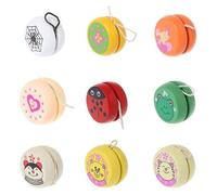 Yoyo Jouets En Bois Imprimés D'animaux Mignons, Jouets Éducatifs Faciles, Jouet Classique