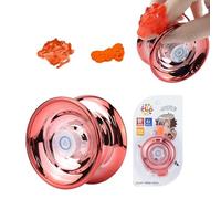 Yoyo pour de 8 à 12 Ans | Yoyo réactif en Alliage Yo-Yo Ball | Yoyo - Tour résistant aux Chocs, résistant aux Chocs, Cadeau d'anniversaire, Jouets d'éducation précoce de la Maternelle