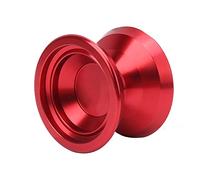 Yoyo Toy, Yoyo Ball String Fall-Sistant Professional Alloy Ball avec 3pcs Saite pour Adultes pour Enfants (Rouge)