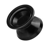Yoyo Toy, Yoyo Ball String Fall-Sistant Professional Alloy Ball avec 3pcs Saite pour Adultes pour Enfants (Black)