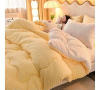 YOYOBO La Microfibre est épaissie par du Velours de Bonnet 3D pour protéger la Couverture d'hiver Chaude par Une Simple Double Chute et Un Hiver