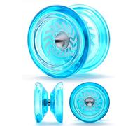 YoyoFactory Arrow Yoyo - Bleue (du Débutant Au Professionnel, Roulement à Billes en Métal, Ficelle Et Instructions Incluses)