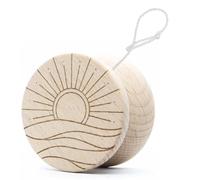 YoyoFactory Boho Yo-Yo (idéal pour Apprendre des Tours de yoyo, en Bois, Produit localement dans l'UE, livré avec de la Ficelle)