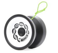 YoyoFactory DNA Yo-Yo - Noir Blanc (Yoyo en métal, Ficelle, Roulement à Billes et Instructions Incluses)