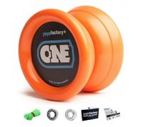 YoyoFactory One Yo-Yo - Yoyo de Trick Débutant à Pro, 2 Roulements | Change le roulement de responsive à unresponsive. Combos fingerspin, longues rotations. Tout âge.