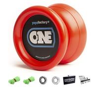 YoyoFactory One Yoyo - Rouge (du Débutant Au Professionnel, Ficelle Et Instructions Incluses)
