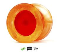 YoyoFactory Replay Pro Modèle du Champion du Monde - Orange (Roulement à Billes Rapide en Métal, Avancé unresponsive Yoyo, Ficelle Et Instructions Incluses)