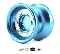 YoyoFactory Shutter Yo-Yo - Bleu (Yoyo du Champion du Monde, Roulement à Billes, Ficelle Et Instructions Incluses)