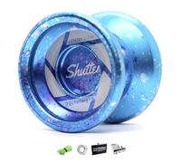 YoyoFactory Shutter Yo-Yo - Galaxy (Yoyo du Champion du Monde, Roulement à Billes, Ficelle Et Instructions Incluses)