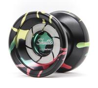 YoyoFactory Shutter Yo-Yo - Yoyo Métal de Trick, Champion du Monde | Gentry Stein aluminium 6061. Compétition : fingerspins, grinds et combos horizontaux. Très stable.