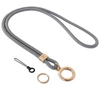 YOYOL Cordon tour Cou pour Clés,Porte-clés Mignon,Utilisé pour Lanière de Porte-clés Pour Badge, Clé, Téléphone Portable, Hommes & Femmes