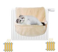 YOZO Accroche Lit De Chat Au Radiateur,- Design Villosités Doux avec Structure Robuste, Amovible Lavable Hamac pour Chats Animaux De Compagnie Chats Chatons